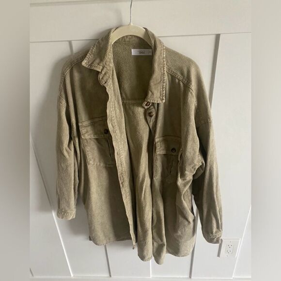 Boutique Shop Talulah Albany Corduroy Shacket - Picture 2 of 7